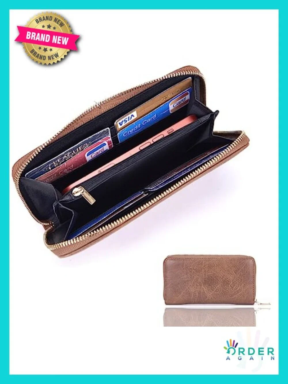 Large PU Leather Hobo Crossbody Bag Set with Wallet and Card Holder